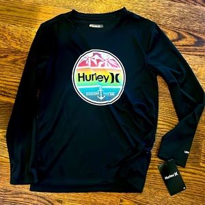 Brand new Hurley Boys Swim Shirt sz 7/8!
